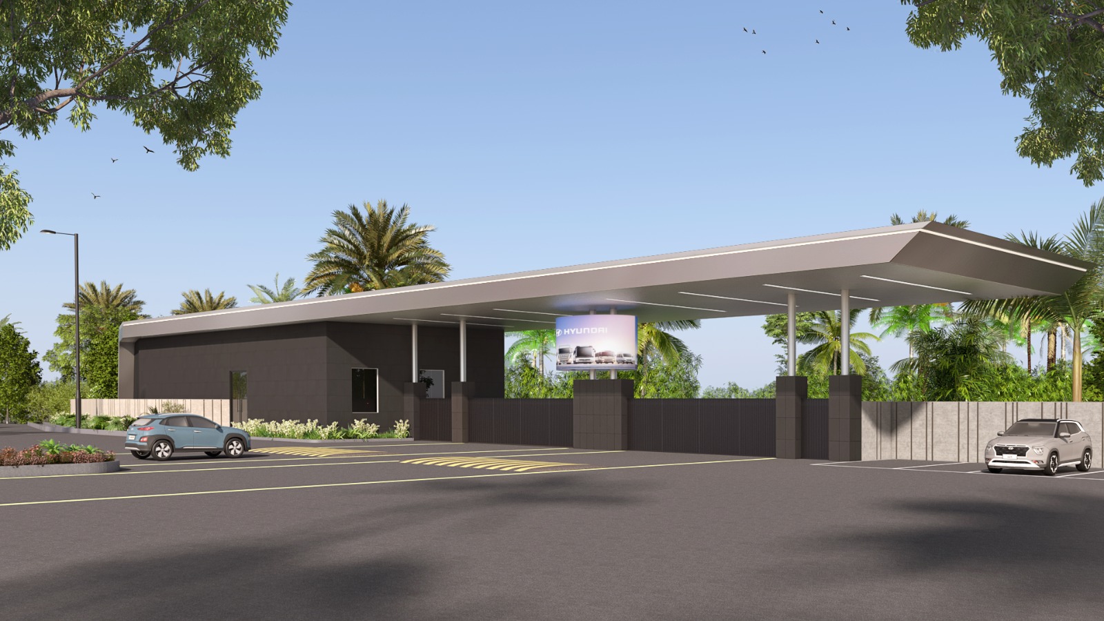 HMIL Main Gate Renovation, Chennai